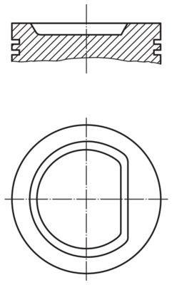 Piston MAHLE 039 91 00