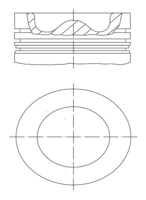 Piston MAHLE 039 PI 00127 000