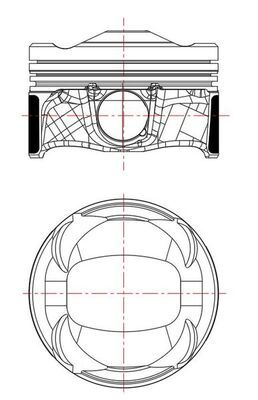 Piston MAHLE 039 PI 00134 000