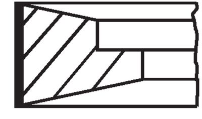 Piston Ring Kit MAHLE 061 77 N0