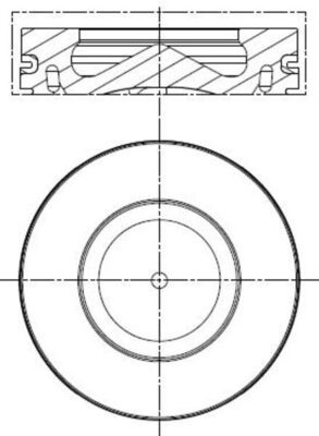 Piston MAHLE 081 PI 00100 002