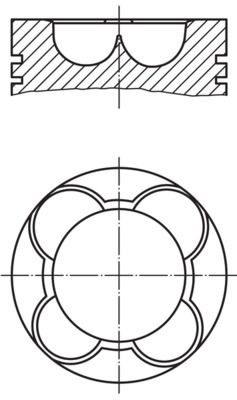 Piston MAHLE 081 PI 00108 001