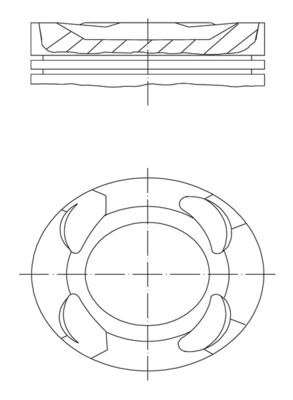 Piston MAHLE 081 PI 00109 000