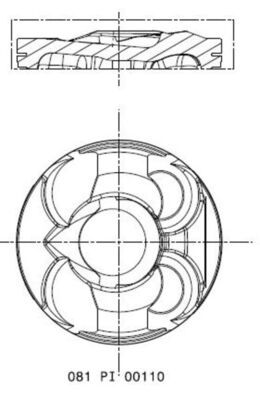 Piston MAHLE 081 PI 00110 001