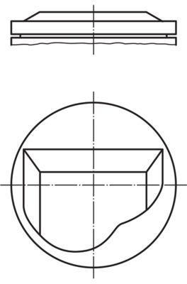 Piston MAHLE 082 24 02