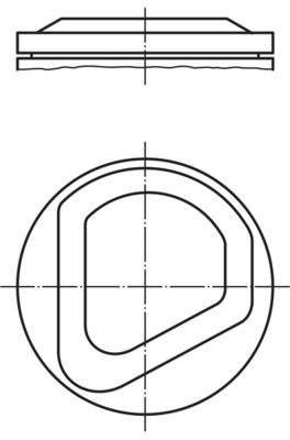 Piston MAHLE 082 52 02