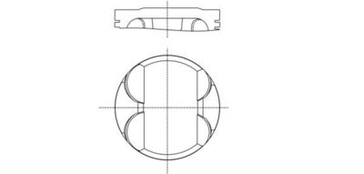 Piston MAHLE 082 PI 00100 001