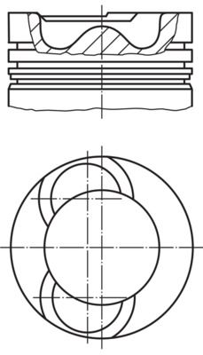 Piston MAHLE 213 63 10