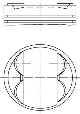 Piston MAHLE 503 PI 00100 000