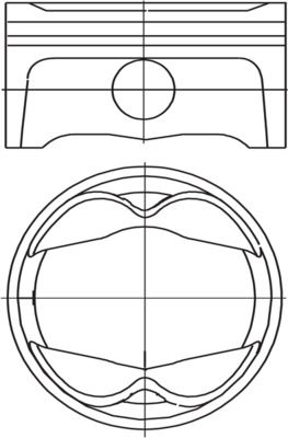 Piston MAHLE 503 PI 00101 000