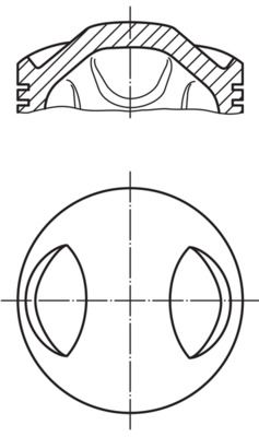 Piston MAHLE 504 01 00