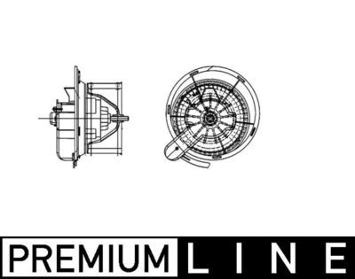Interior Blower MAHLE AB 26 000P
