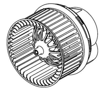 Interior Blower MAHLE AB 265 000P