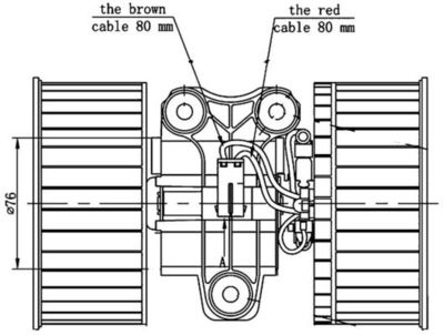 Interior Blower MAHLE AB 81 000S