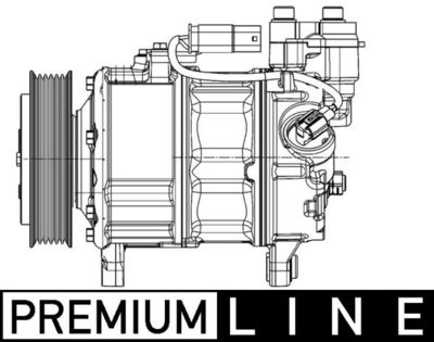 Compressor, air conditioning MAHLE ACP 600 000P