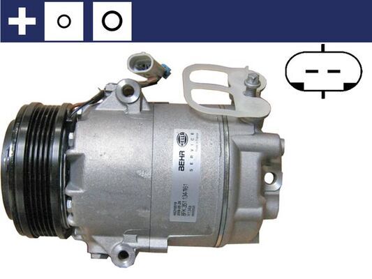 MAHLE ACP 45 000S Compressor, air conditioning