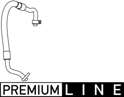 Low Pressure Line, air conditioning MAHLE AP 90 000P