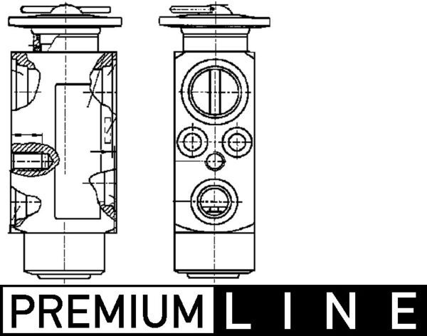 MAHLE AVE 88 000P Expansion Valve, air conditioning