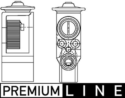 Expansion Valve, air conditioning MAHLE AVE 55 000P
