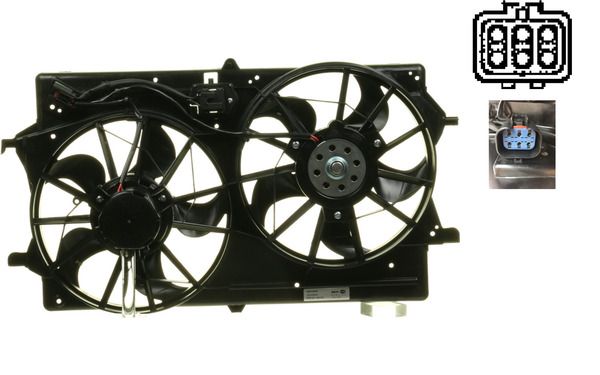 MAHLE CFF 320 000S Fan, engine cooling