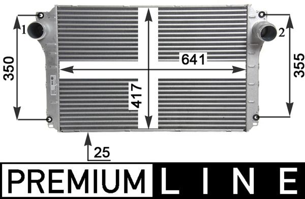 MAHLE CI 463 000P Charge Air Cooler