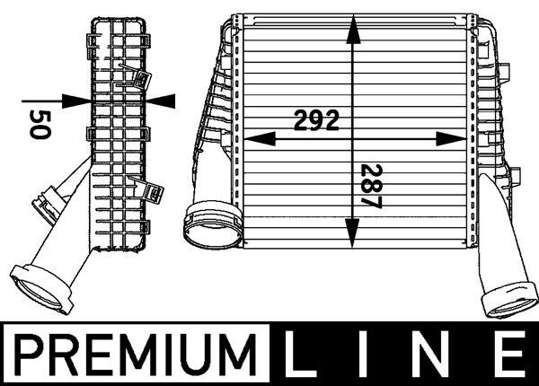 MAHLE CI 141 000P Charge Air Cooler