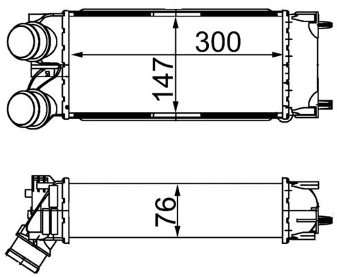 MAHLE CI 367 000S Charge Air Cooler