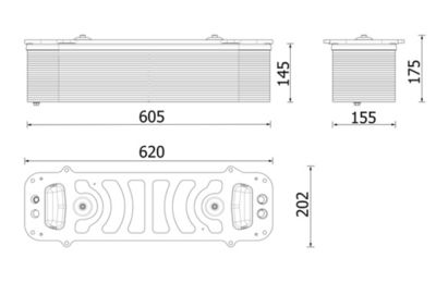 Charge Air Cooler MAHLE CI 699 000P