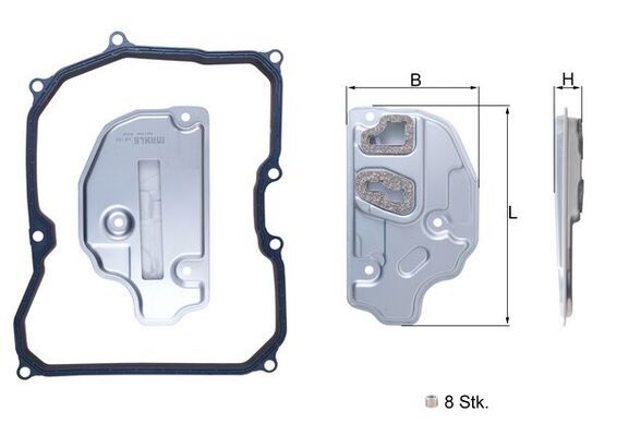 MAHLE HX 150KIT Hydraulic Filter, automatic transmission