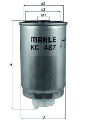 MAHLE KC 487 Fuel Filter