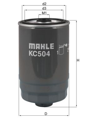 MAHLE KC 504 Fuel Filter