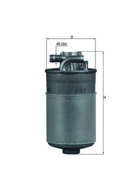 Fuel Filter MAHLE KL 154