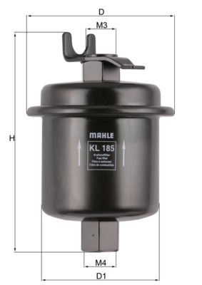 Fuel Filter MAHLE KL 185