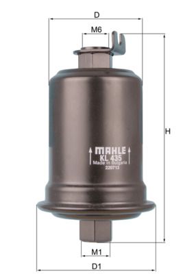 MAHLE KL 435 Fuel Filter