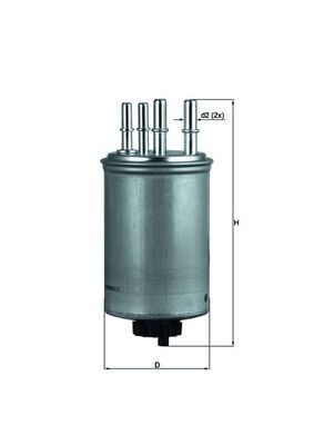 Fuel Filter MAHLE KL 506