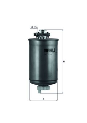 MAHLE KL 75 Fuel Filter