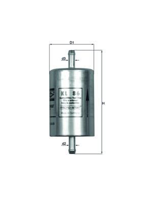 MAHLE KL 86 Fuel Filter