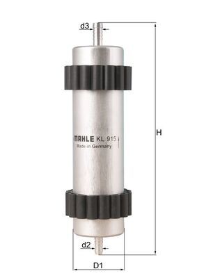 MAHLE KL 915 Fuel Filter