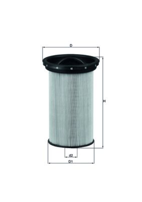 Fuel Filter MAHLE KX 69