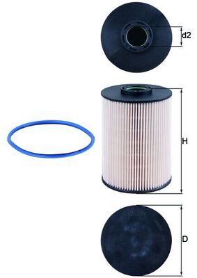 Fuel Filter MAHLE KX 211D