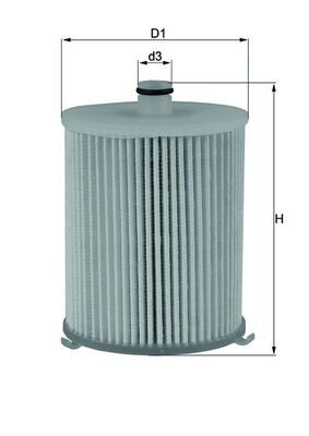 Fuel Filter MAHLE KX 245/4D