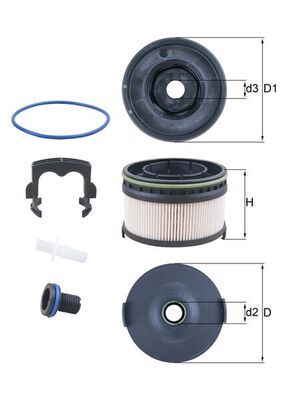 Fuel Filter MAHLE KX 568KIT