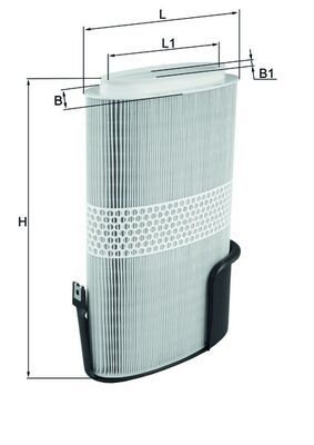 Air Filter MAHLE LX 1009/6