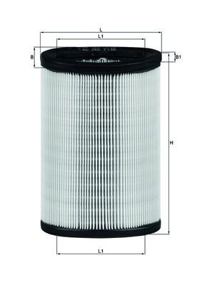 Air Filter MAHLE LX 597