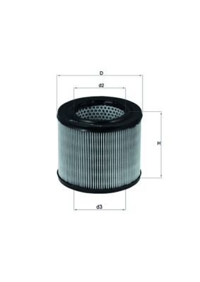 Air Filter MAHLE LX 194