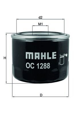 Oil Filter MAHLE OC 1288
