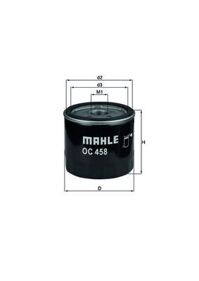 MAHLE OC 458 Oil Filter