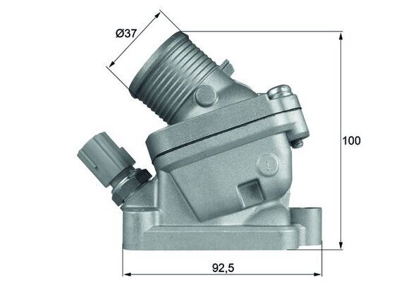 MAHLE TH 36 90D Thermostat, coolant