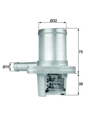 MAHLE TI 40 89 Thermostat, coolant