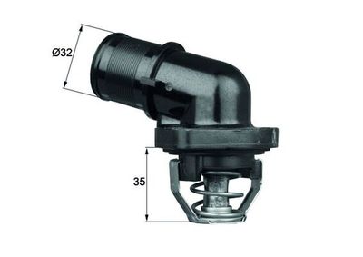 Thermostat, coolant MAHLE TI 181 89